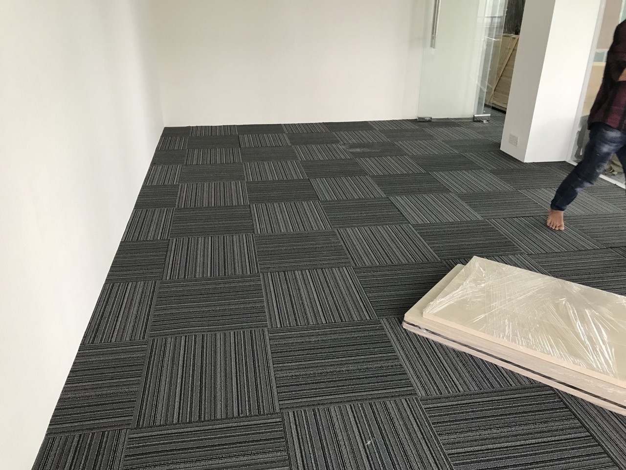 Thảm lót sàn cũ bida