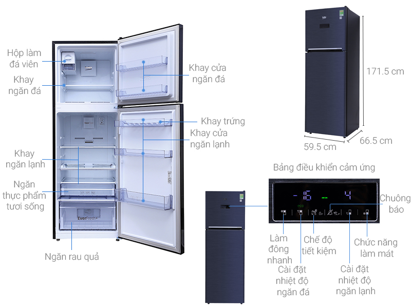 Tủ lạnh Toshiba 546 lít GR-WG58VDAZ ZW